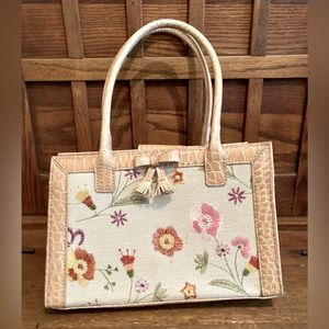 Liz Claiborne Floral Handbag